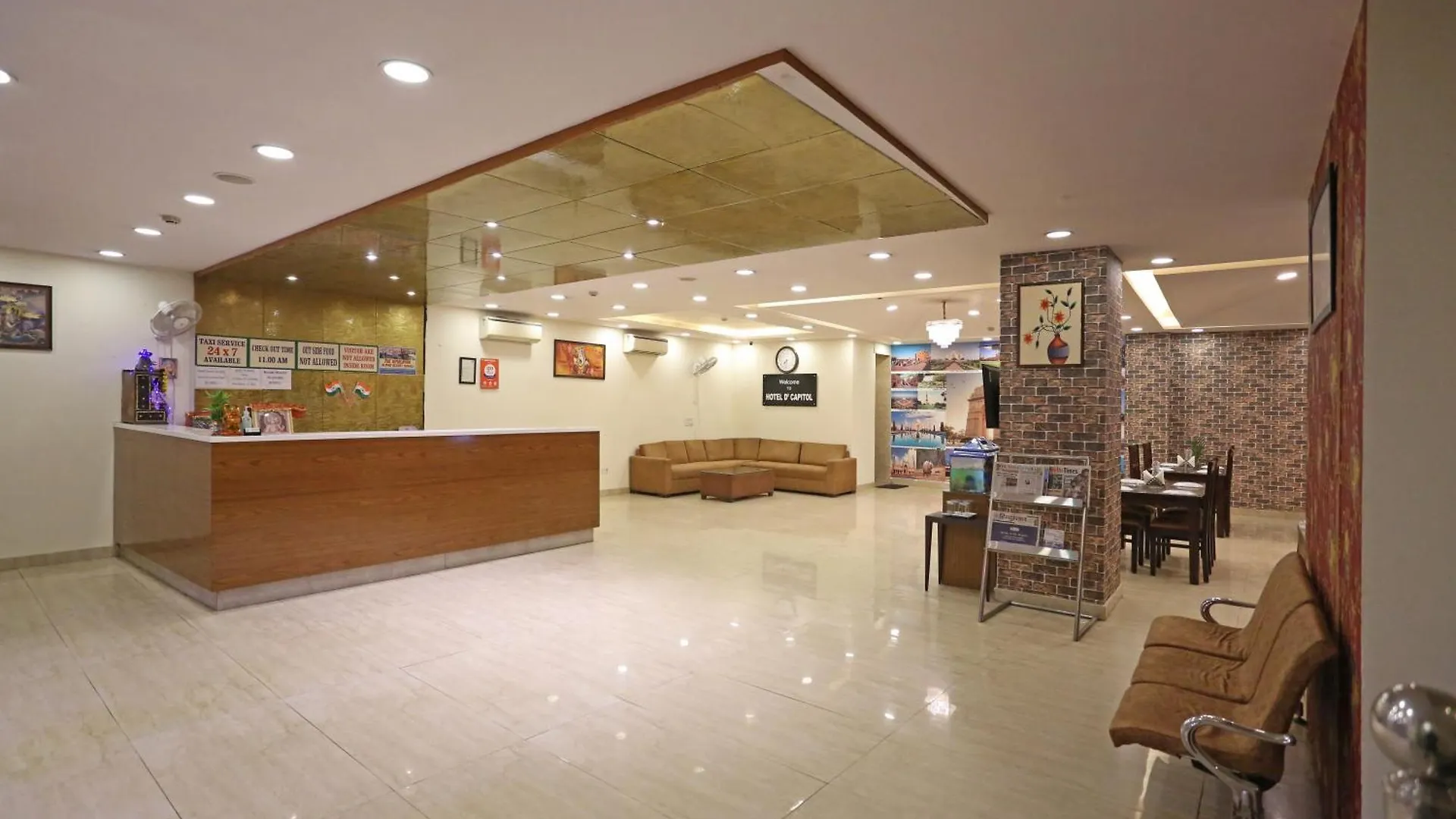 Hotel D'Capitol - Delhi Airport Neu-Delhi